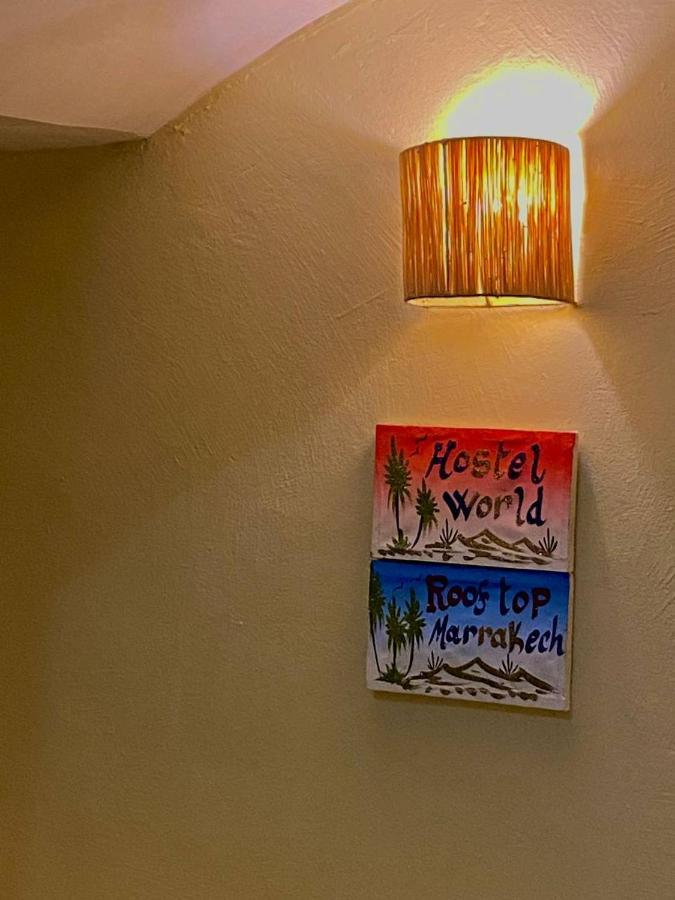 Hostel World Rooftop Marrakech Marrakesh Luaran gambar